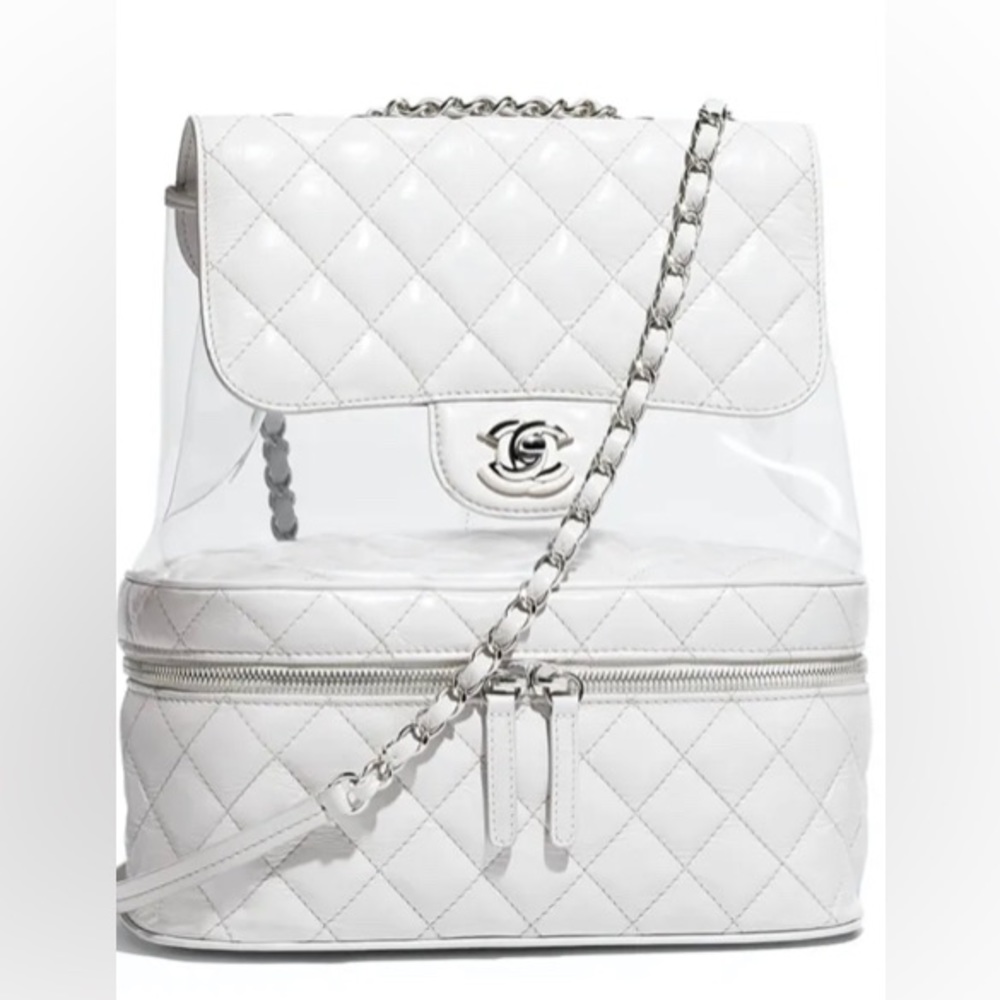 🍾🥂Host Pick🥳Chanel PVC Aquarium Flap Bag